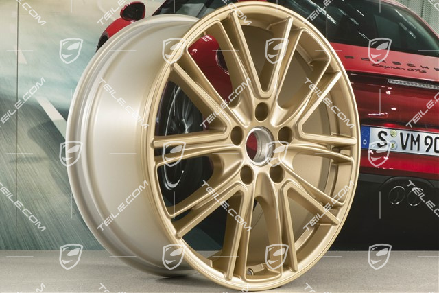 20-inch wheel rim Exclusive Design, 9,5J x 20 ET71, for winter use, Aurum satin mat