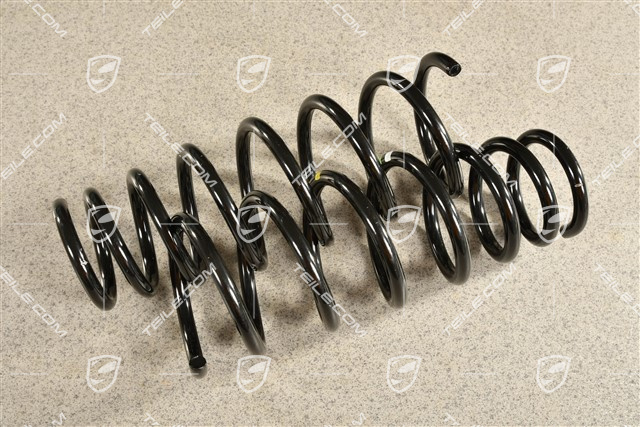 Schraubenfeder, PASM / PDCC, Carrera 4, Kennzeichnung weiss/gelbgrün, Satz, L+R