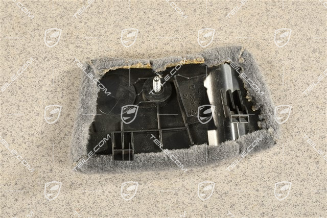 Osłona, tapicerka, szara, L