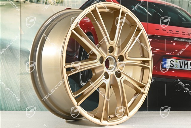 21" Felga Panamera Exclusive, 9,5J x 21 ET71, Aurum