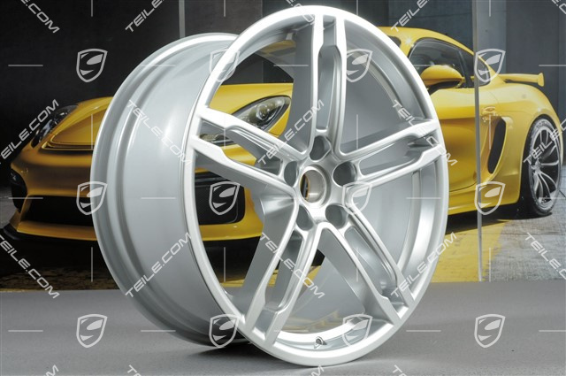 19" Felge, Turbo/Sport Design, 9J x 19 ET21, Brillianchrom