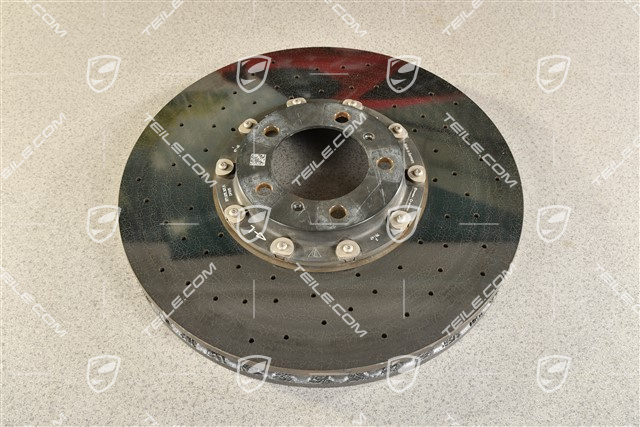 PCCB ceramik brake disc, Panamera, 20-inch / 420mm, damaged on the edge (photos), L