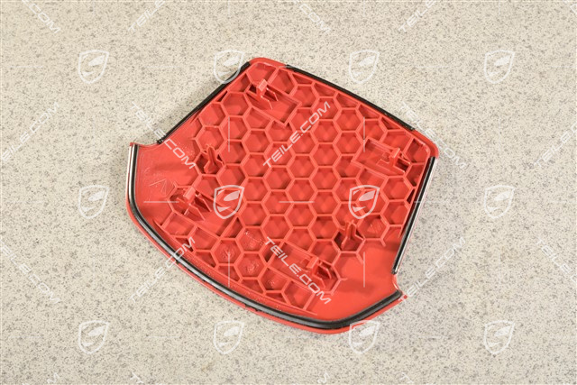 Gitter , Instrumentenblende, Carrerarot