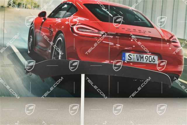 C2, Disc / trim upper for front bumper retaining frame, Black, R