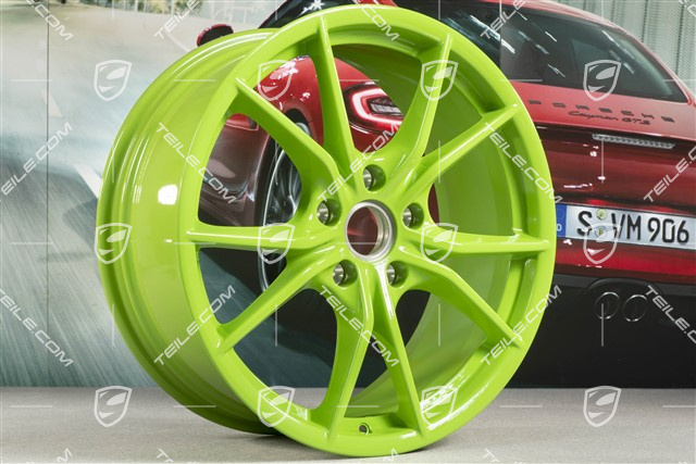 20" Felga Carrera S (IV), 8,5J x 20 ET49, Lizard green