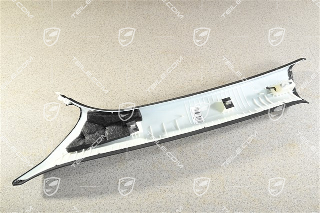 Tapicerka słupka A, Czarna, R