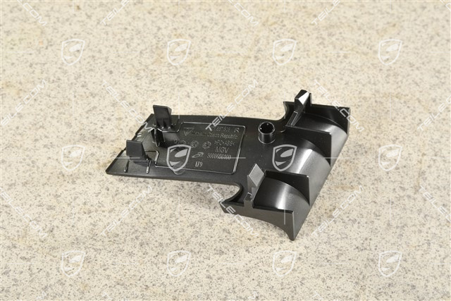 Abdeckblende, Gehäuseblende, Innenbetätigung, Schwarz, R