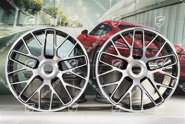 20-inch Wheels set Turbo S, central locking, 8,5J x 20 ET51 + 11J x 20 ET59