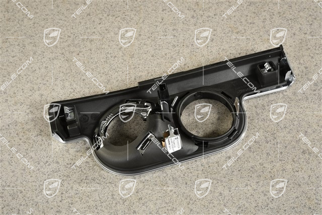 Dashboard trim / moulding, Ignition/Starter switch, Galvano silver