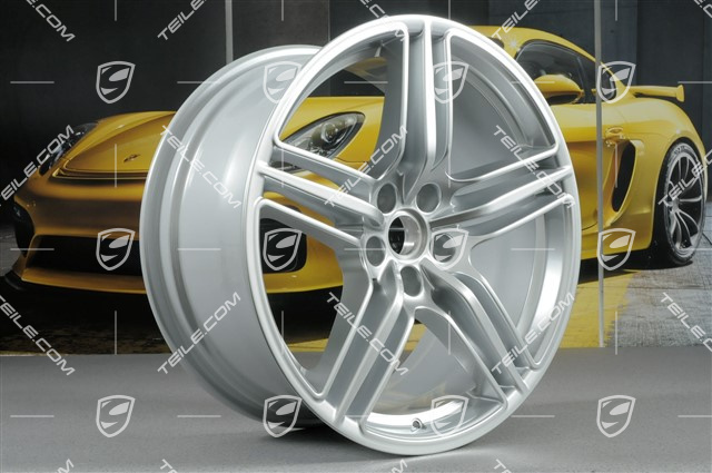 19" Felga Macan Design, 9J x 19 ET21, brylantowy srebrny