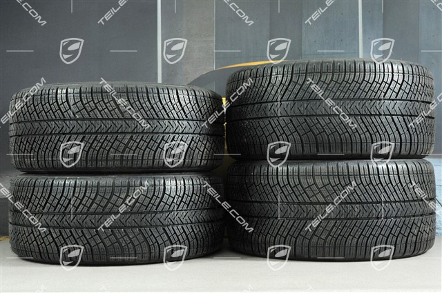 20-inch winter wheels set "Panamera Turbo", rims 9,5 J x 20 ET71 + 10,5 J x 20 ET71 + Michelin Pilot Alpin 4 winter tires 275/40 R20 + 315/35 R20