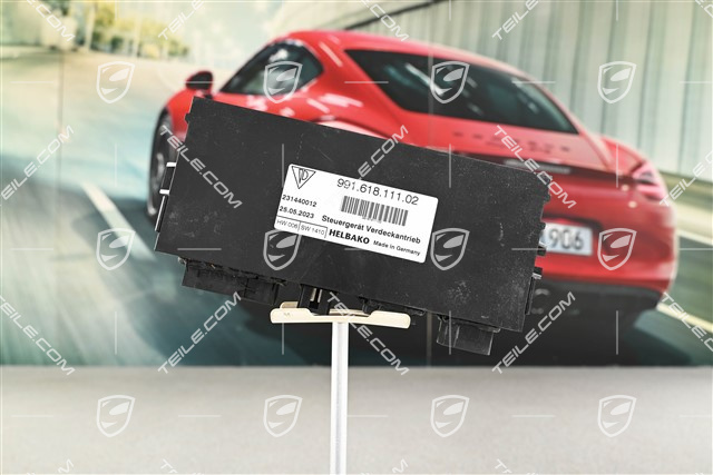 Control unit, convertible top control