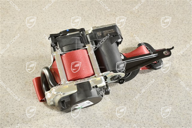 Seat belt, front, Bordeaux Red, R