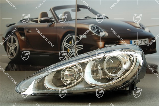 Xenon headlight set, without control unit and D1S xenon bulb, with curve light, ECE, daytime running light, L Xenon headlight set, without control unit and D1S xenon bulb, with curve light, ECE, daytime running light, L