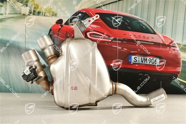 2,9 / 3,0L, Tłumik końcowy układu wydechowego sportowego, R