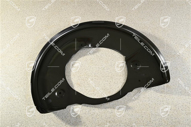 Front axle disc brake protective plate, R