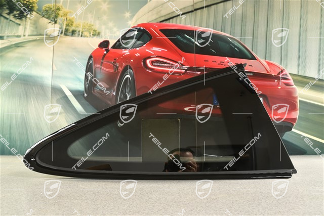 Fondscheibe, Zierleiste in Hochglanz Schwarz, R