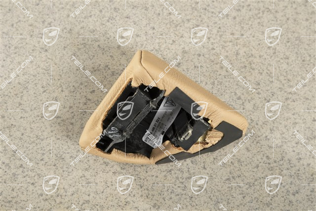 Podłokietnik, Skóra, Tłoczona, Luxor beige, L