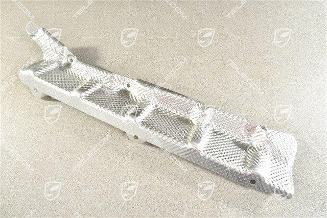 2,0L, Centre tunnel heat protection, underbody, L