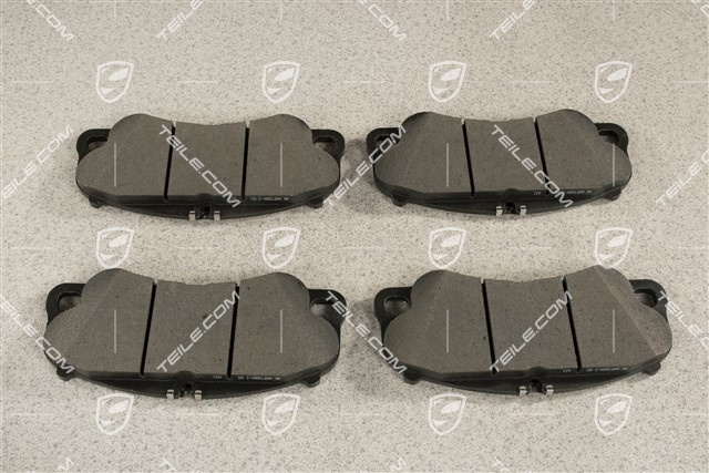 Bremsbelag-Reparatursatz, PCCB, 991.2 C2/C2S/C4/C4S 2016- / 991 Turbo 2014-, Vorderachse, L+R