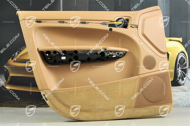 Tapicerka drzwi, uszkodzona skóa (do obszycia), sand beige, L Tapicerka drzwi, uszkodzona skóa (do obszycia), sand beige, L