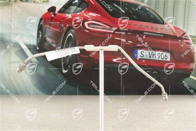 Turbo, obwód oleju turbosprężarki, Rura olejowa, zasilanie, L