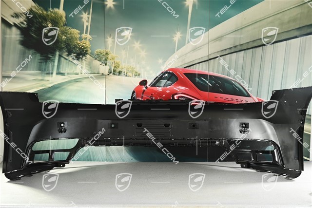 Rear bumper with ParkAssist and Parking aid holes