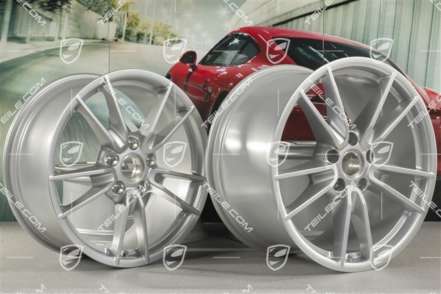 19+20" Felgensatz Carrera, Felgen: vorne 8,5J x 19 ET52 + hinten 11,5J x 20 ET67