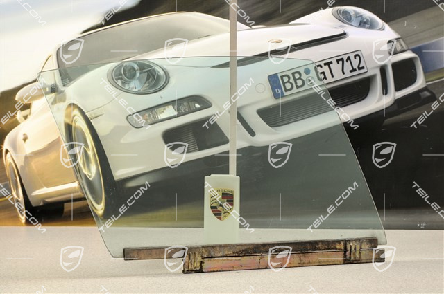 Door glass Coupé, green, R Door glass Coupé, green, R