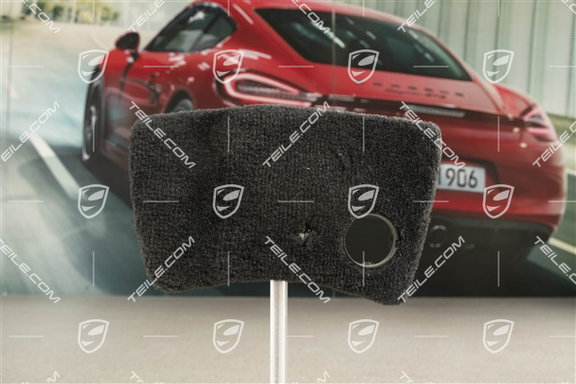 Osłona boczna tunelu środkowego z gniazdem zapalniczki, czarna, R