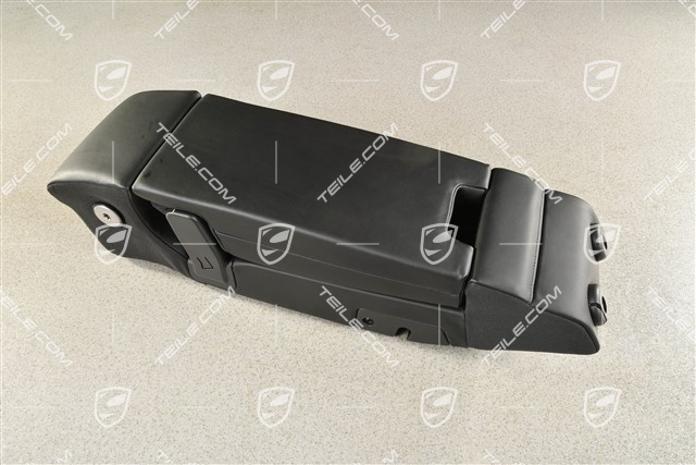 Oparcie środkowe/podłokietnik, czarny