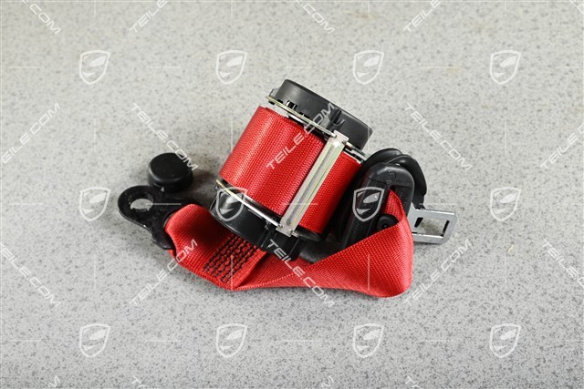 Coupe, Pas bezpieczeństwa, tylny, czerwony, L=R