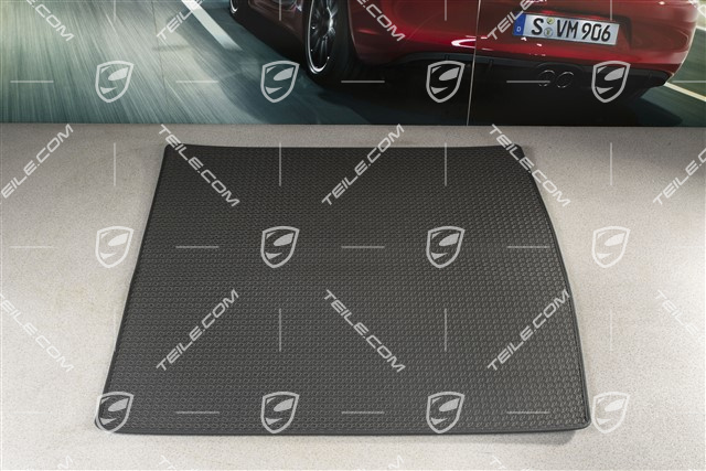 Einleger Matte, Ladenboden hinten, Schwarz