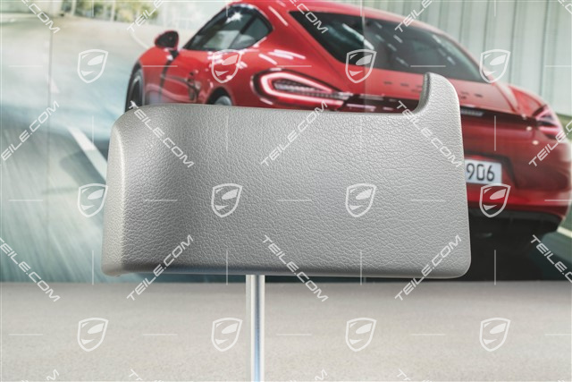 Handschuhkasten Blende, Kunstleder, Steingrau