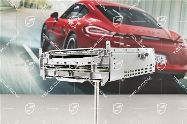 Central computer / radio navi with cell phone / mobile phone preparation