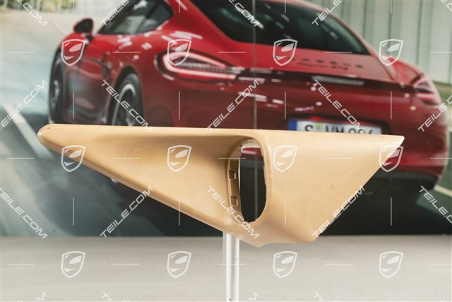 Osłona / blenda drzwi / lusterka, lusterko sterowane elektrycznie, beżowe, L