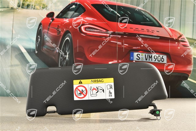 Coupe, Sonnenblende, Schwarz, R