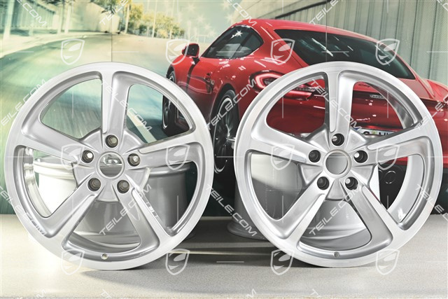 20-inch Sport Techno wheel set, 9J x 20 ET51 + 11,5J x 20 ET48