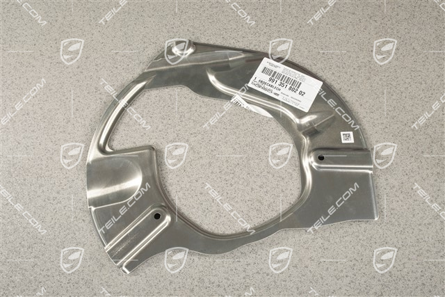 Osłona tarczy hamulcowej przedniej, "S", R