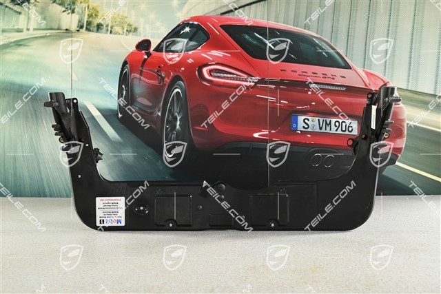 Spoiler drive, rear (engine lid), set incl. 2 x outrigger a. drive, coupé, (no wiring harness)