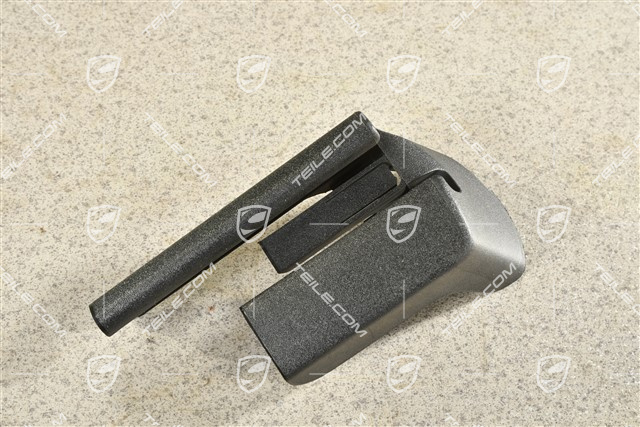 Cover, Seat rail, Front, Outer, L