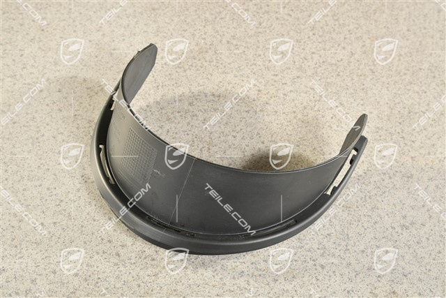 Endrohr Blende, Schwarz matt, GTS 4.0, R