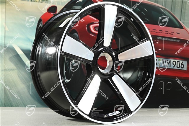 20" Sport Classic Felge,  9J x 20 ET44, Tiefschwarz Metallic
