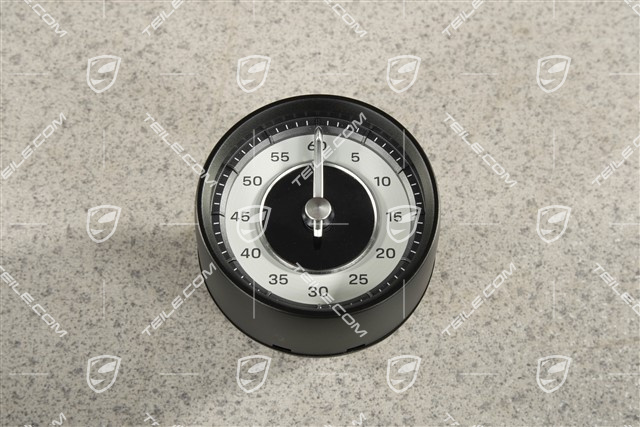 Turbo, Stoppuhr Sport Chrono, Zifferblatt Weiss