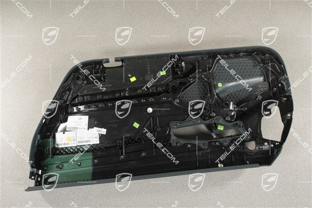 Türverkleidung, Leder, Graphitblau, L