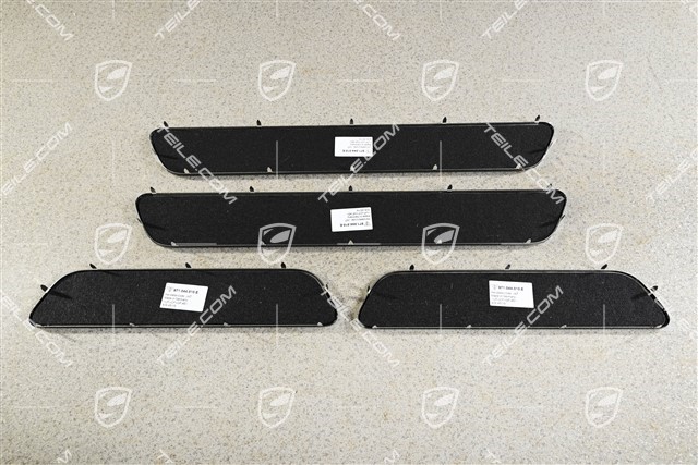 Turbo S, Blenden/Einstiegleisten, ohne Beleuchtung, Carbon, für Panamera Turbo S mit kurzem Radstand, Satz