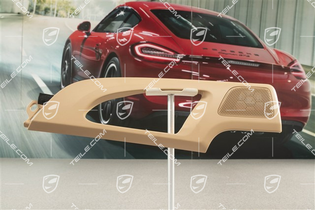 Blenda tapicerki, Osłona klamki, Tył, Luxor beige, L