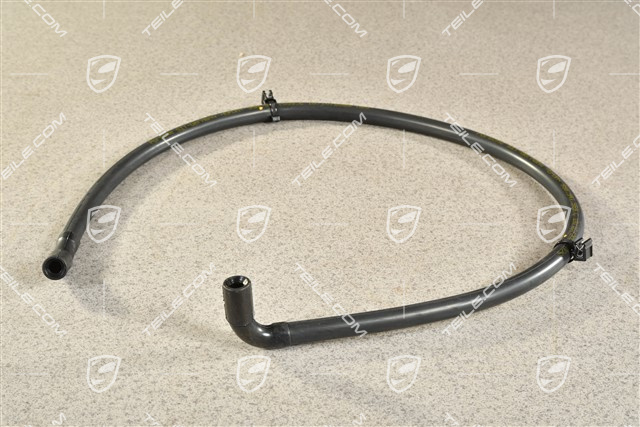 Drain / forced ventilation line, Headlight, L