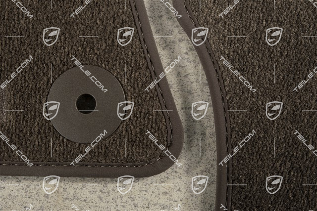 Fussmatten Velours Satz, Zusatzklimaanlage (4-Zonen Klimaanlage), Espresso