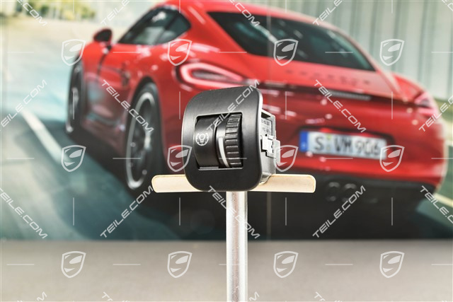 Potentiometer dimming of the lighting in the instrument cluster, Black matte